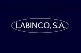 Labinco, S.A. · 2016-05-13 · Ser la empresa líder en distribución de soluciones completas para laboratorios analíticos en Centroamérica. Ser un socio a largo plazo para nuestros