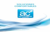 SOLUCIONES CONFORTABLES - AGUIRRE CLIMA · 2019-05-11 · En Aguirre Clima S.L., contamos con una larga trayectoria y experiencia en el mercado de las instalaciones de fontanería,