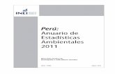 Perú: Anuario de Estadísticas Ambientalesproyectos.inei.gob.pe/web/BiblioINEIPub/BancoPub/... · Biblioteca Nacional del Perú Nº 2010-06921 Diagramación : Centro de Edición