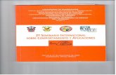 2º Seminario Internacional sobre Comportamiento y ...seminariosinca.com/programas/Programa SINCA II_2009.pdf · Miércoles 25 de noviembre 17:00 - 19:00 Esplanada: Sesión de Carteles