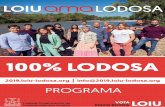 Programa LOIU 2019€¦ · LOIU es un . partido municipalista 100% Lodosa, pero con anclajes institucionales fuertes más allá de Lodosa que contribuyen a mejorar nuestro pueblo.
