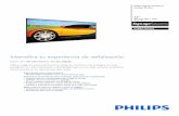 Intensifica tu experiencia de señalización - Verybox · 2018-01-18 · Philips Signage Solutions Pantalla Q-Line 65" 4K UHD (3840 x 2160) Ultra HD 65BDL3050Q Intensifica tu experiencia