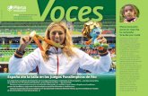 Plena inclusión pone en marcha la campaña ‘Gracias por nada’ · 2016-09-28 · Los deportistas españoles participantes en los Juegos Paralímpicos celebrados en Río de Janeiro,