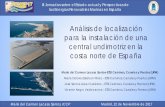 Presentación de PowerPoint - UPM. Navales/LA... · III Jornadas sobre el Estado actual y Perspectivas de las Energías Renovables Marinas en España María del Carmen Lacasa Santos,