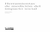 Herramientas de medición del impacto social, febrero 2012lanoria.escueladeimpactosocial.es/wp-content... · CC-BY-NC-ND • PID_00188417 Herramientas de medición del impacto social