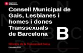 Consell Municipal de Gais, Lesbianes i homes i dones ... · Sonia Rescalvo Zafra 02 3 Consell Municipal Lesbià, Gai i dones i homes Transsexuals La transsexual Sonia Rescalvo, va