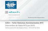 OACI – Taller Sistemas Automatizados ATC 01 AIDC.pdf · OACI – Taller Sistemas Automatizados ATC Intercambio de Datos ATS por AIDC Instituto de Control del Espacio Aéreo –