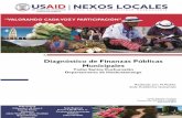 Diagnóstico de Finanzas Públicas Municipales · Diagnóstico de Finanzas Públicas Municipales Todos Santos Cuchumatán Departamento de Huehuetenango Realizado por: FLACSO, Sede