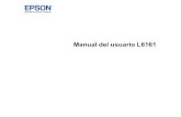 Manual del usuario - L6161 · Manual del usuario L6161 Bienvenido al Manual del usuario de la impresora L6161. Para una versión PDF imprimible de esta guía, haga clic aquí. 12