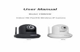 UUsseerr MMaannuuaall - shop-foscam.com Manual... · FOSCAM FI9821W is an integrated wireless IP Camera with a color CMOS sensor enabling viewing resolution 1280*720. It combines
