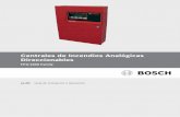 Centrales de Incendios Analógicas Direccionables · 2020-02-29 · 2.3 Vista general del sistema: Componentes de la placa principal13 2.4 Módulos enchufables 14 2.5 Fuente de alimentación