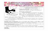 PARROQUIA CRISTO SALVADOR DOMINGO DEL BAUTISMO DEL SEÑOR ...DEL+BAU… · DOMINGO DEL BAUTISMO DEL SEÑOR CICLO C. AÑO 2013 . 2 – LITURGIA DE LA PALABRA Monición a la primera