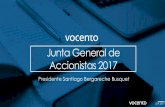 Junta General de Accionistas 2017€¦ · 2 JGA 2017 PRINCIPALES MAGNITUDES FINANCIERAS 2016 • Ingresos totales 448,8 -4,0% • Ingresos digitales 52,1 +9,7% • EBITDA comparable