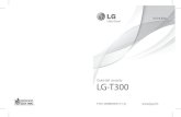 Guía del usuario LG-T300gscs-b2c.lge.com/downloadFile?fileId=KROWM000391806.pdf · LG-T300 Guía del usuario - Español Parte del contenido de este manual puede no coincidir con
