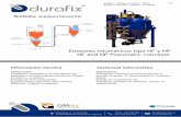 Sólida experiencia - DURAFIX Transporte neumático y ... · Transporte neumático en fase densa por paquetes o fluidificada de productos sólidos en polvo o en grano. Energía de