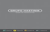 GAMA DE PRODUCTOS - Grupo Hastinik...gama de productos. Amortiguadores de gas. Sistema varilift, se calibra la presión a medida. Aplicaciones como mobiliario urbano, automoción,