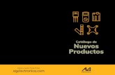 Catálogo de Nuevos Productos - AGCatálogo de Nuevos Productos agelectronica.com Ingresa a nuestra Tienda Virtual: Catálogo de Nuevos Productos