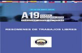 A19 CLASA Argentina 2019:::revistachilenadeanestesia.cl/proc/10.25237/congresoclasa... · 2019-11-15 · página 10 Patrón de uso y limpieza de dispositivos móviles por médicos