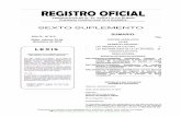 SEXTO SUPLEMENTO - celibro.org.ec DE CULTURA R-O-913.pdf · Constitución de la República del Ecuador y el artículo 64 de la Ley Orgánica de la Función Legislativa, acompaño
