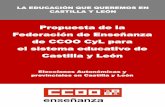 Propuesta de la Federación de Enseñanza de CCOO CyL para el … DE OPINION... · 2019-05-22 · 3 Federación de Enseñanza de CCOO de Castilla y León la modalidad semipresencial