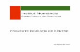 Santa Coloma de Gramenetnumancia.cat/web3/images/pdfCURS1718/PEC2017.pdf · Implicacions en la definició de perfils professionals de la plantilla docent. 54 13. Projecció externa