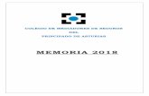 COLEGIO DE MEDIADORES DE SEGUROS DEL PRINCIPADO DE … · 2019-03-29 · a actividad del Colegio de Mediadores de Seguros del Principado de Asturias durante 2018 ha estado marcada