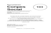 Documento Conpes 103 Social - Tripodmonteriaweb.tripod.com/gobernacion/conpes/103.pdf · 2016-02-21 · Documento Conpes 103 Social Consejo Nacional de Política Económica y Social