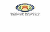INFORME MEMORIA GESTION 2017-2018 - ccpcusco.org...PALABRAS DE PRESENTACIÒN A la conclusión del proceso electoral, se proclamó al decano y a su consejo directivo por haber obtenido