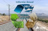 2017 BONOS VERDES - Adif...Así, por ejemplo, el Objetivo 3.2. del Plan Estratégico de Adif-Alta Velocidad es “contribuir a un transporte respetuoso con el medio ambiente y responsable