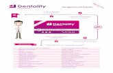 Dentality Clínica Dental | Odontología, ortodoncia ... · Análisis oclusales Apertura g drenaje de abcesos Rebasado blando Acondicionador de tejidos Modelos de estudio básico