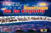 Ayuntamiento de Santiago-Pontones - Fiestas Populares Agosto … · 2017-09-13 · cionales encierros de reses bravas. Por ello quie- ... madrugada prohibiendo el uso de la música