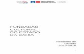 FUNDAÇÃO CULTURAL DO ESTADO DA BAHIA€¦ · Lançamento do Catálogo Dança Bahia 2015 | Coordenação de Dança O Catálogo é uma ação da FUNCEB através do Programa de Difusão