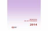 MEMORIA DE ACTIVIDADES 2014 - STOP ACCIDENTES MEMORIA.pdfMEMORIA DE ACTIVIDADES 2014 STOP ACCIDENTES C/ Núñez de Arce 11, Esc. B, 1º Pta. 3. 28012 Madrid. Tlf.: (+34) 91 416 55