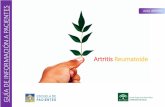 AULA ARTRITIS S Artritis Reumatoide · Las enfermedades reumáticas incluyen al conjunto de dolencias médicas que afectan al aparato locomotor, las enfermedades del tejido conectivo,