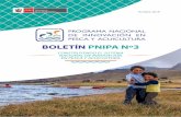 BOLETÍN PNIPA Nº3 · boletÍn pnipa nº3 construyendo el sistema nacional de innovaciÓn en pesca y acuicultura octubre, 2018