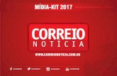 MÍDIA-KIT 2017 · SERVIÇOS Cobertura CN TV (Canal do Youtube): Inclui: Vídeo-reportagem + matéria escrita Veiculação: CN TV (home) Valor: Consultar Insert de Comercial no CN