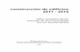 Construcción de Edificios (2011-2015)€¦ · Se presenta, un año más, la publicación de los resultados de la Estadística de Construcción de Edificios, obtenida a partir de