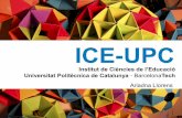 Presentació del PowerPoint - UPC Universitat Politècnica de … · 2019-05-13 · de la recerca en innovació docent: • Vincular als GR en innovació docent • Incorporar el