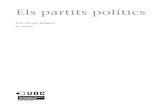 Els partits polítics PID 00148666openaccess.uoc.edu/webapps/o2/bitstream/10609/6745... · • Els partitsdequadres tenen una organització mínima i poc regulada, ba-sada en unes