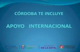 EVENTOS INTERNACIONALES - Gobierno de Córdoba · 2015-06-25 · odesur 2014. eventos internacionales mundial de fÚtbol 2012 rusia. eventos internacionales desafÍo cÓrdoba te incluye,