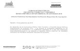 Informe Verificacion Requisitos Banda Sinfonica 2018 18SEP2018 · 2018-12-11 · En desarrollo de la Convocatoria Pública Taller Formativo y Ensamble Banda Sinfónica Departamental