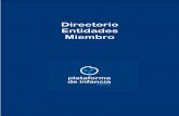 Directorio Entidades Miembro - Plataforma de Infanciaplataformadeinfancia.org/sites/default/files/Directorio_entidades.pdf · Liga Española de la Educación y la Cultura Popular