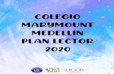 COLEGIO MARYMOUNT MEDELLÍN PLAN LECTOR 2020 · A tesseract (in case the reader doesn't know) is a wrinkle in time. To tell more would r... QUINTO . SEXTO The Westing Game (Puffin