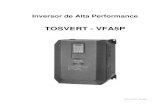 TOSVERT - VFA5P€¦ · T OSHIBA 4 INTRODUÇÃO Obrigado por adquirir o TOSVERT VFA5P.Este acionamento CA de estado sólido e frequência ajustável proporciona controle de torque