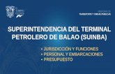 SUPERINTENDENCIA DEL TERMINAL PETROLERO DE BALAO … 2018.pdf · 2018-11-08 · atención de remolcadores y lanchas. departamento de operaciones estado actual de las embarcaciones