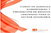CURSO DE ALERGIAS ALIMENTARIAS Y PREVENCIÓN DE RIESGOS …a_y... · producto es crítico en las evaluaciones cuantitativas de riesgos de alérgenos. Se debería llevar a cabo un