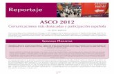 Reportaje - Sociedad Española de Oncología Médicaseom.org/.../2012/80/10-reportaje-bol80.pdf · 39 Reportaje Se han presentado en la primera sesión plenaria los datos relativos