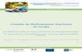 Listados de Medicamentos Huérfanos en Europa · 2017-09-29 · 1- Por nombre comercial en orden alfabético 4 2- Por fecha de la AC en orden descendiente 14 3- Por categoría ATC