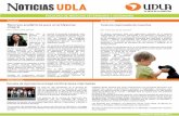 OTICIAS UDLA … · UU, y Carlos Mucha, de Argentina, quienes abordaron temas relacionados con la etiología, evolución y avances en el tratamiento de las principales cardiopatías