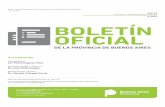 BOLETÍN OFICIAL - elDial.com · Nº 28515 2019 - Año del centenario del nacimiento de Eva María Duarte de Perón-Ley 15104-BOLETÍN OFICIAL DE LA PROVINCIA DE BUENOS AIRES AUTORIDADES